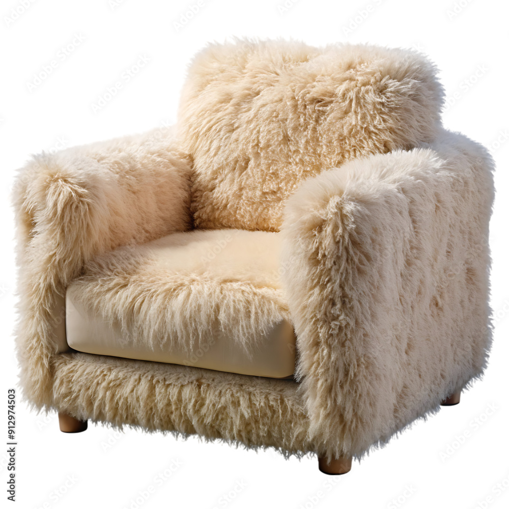 armchair on a white background armchair on a white background