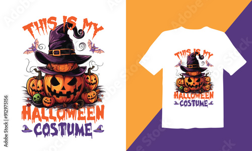Helloween vector illustration t shirt design