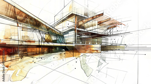 The Fascinating World of Abstract The Fascinating World of Abstract Architectural Drawings: A Blend of Creativity and Innovation. Showcasing Unconventional Designs and Inspiring Spatial Concepts.