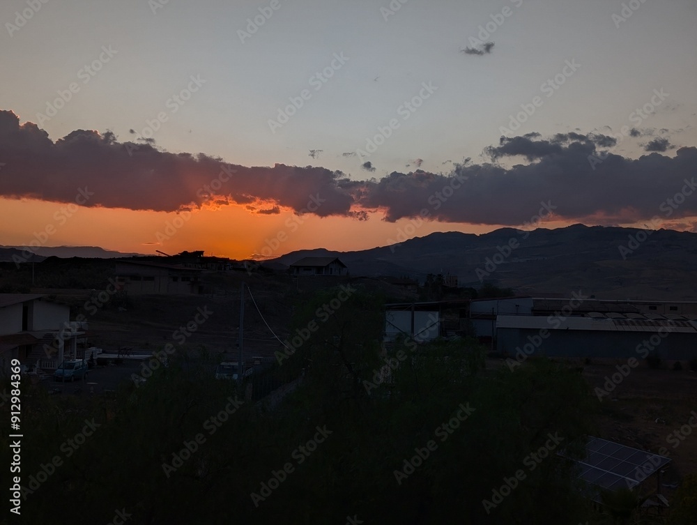 Obraz premium colline al tramonto