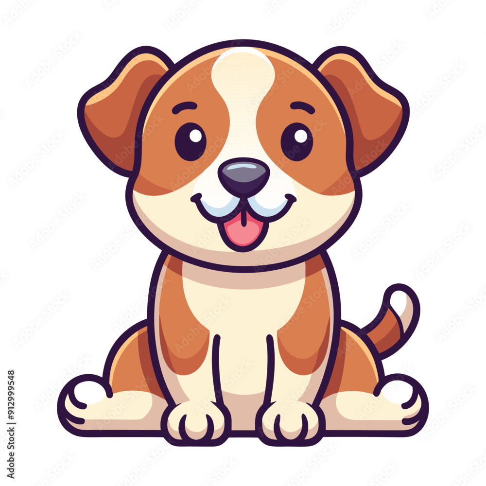 Cute Dog Vector Art, Icons, Graphics for Free Download
