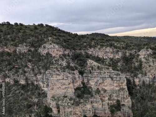 Mountain landscape in the USA