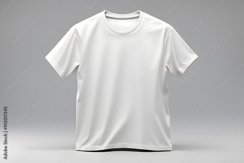 Modern t-shirt isolated on white Modern t-shirt isolated on white