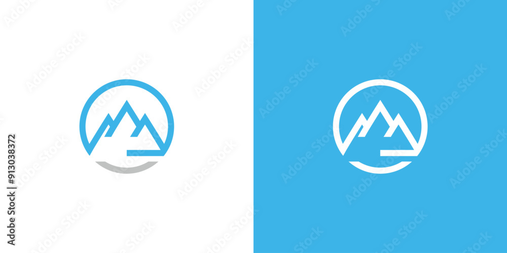 Mountain or Hill Logo Design Mountain or Hill Logo Design