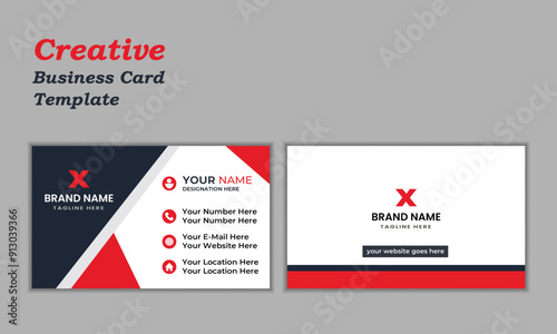 creative modern business card