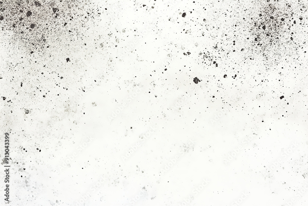 An abstract texture showcases dust particles and grains scattered across a white background. An abstract texture showcases dust particles and grains scattered across a white background.
