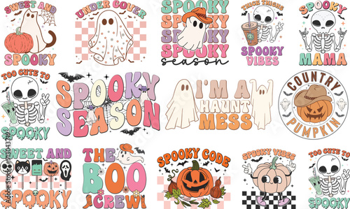 Perfect Halloween Sublimation And Retro Designs photo