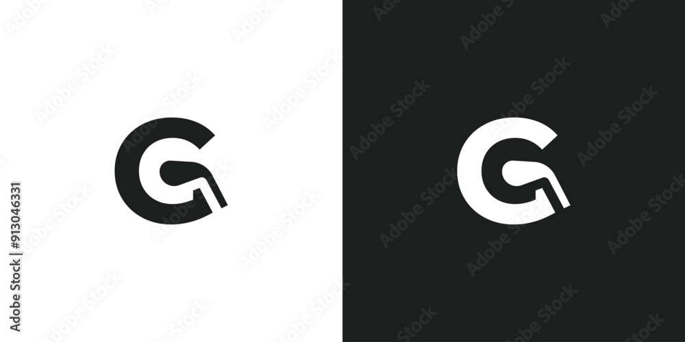 Letter G Golf Logo Design Letter G Golf Logo Design