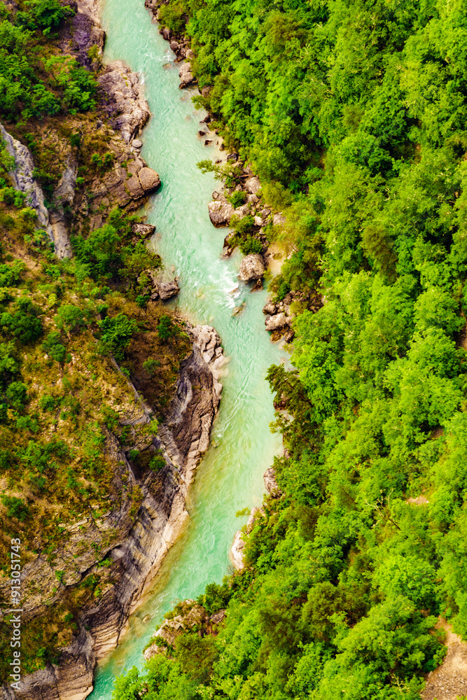 Fototapeta premium Verdon Gorge in Provence France.