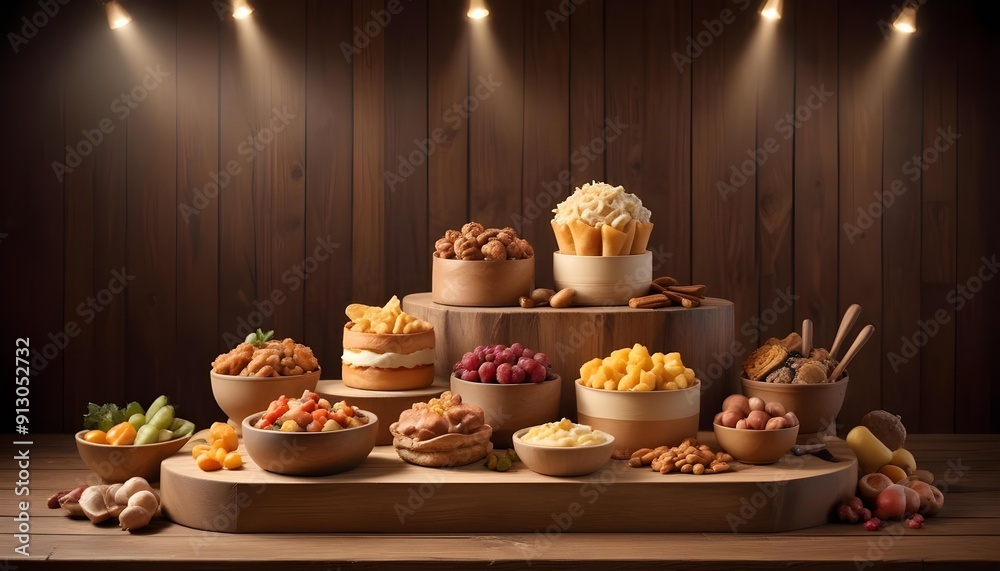 3d podium products presentation 3d rendering background 3d podium products presentation 3d rendering background