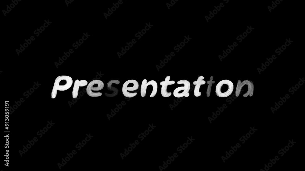White stop-motion animation of White stop-motion animation of