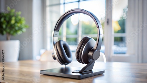 Wireless Headphones on a Desk