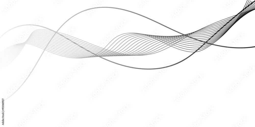 Abstract motion line smooth background. Abstract continuous lines drawing on white as background. black and white curve technology abstract technology innovation concept vector background. Abstract motion line smooth background. Abstract continuous lines drawing on white as background. black and white curve technology abstract technology innovation concept vector background.