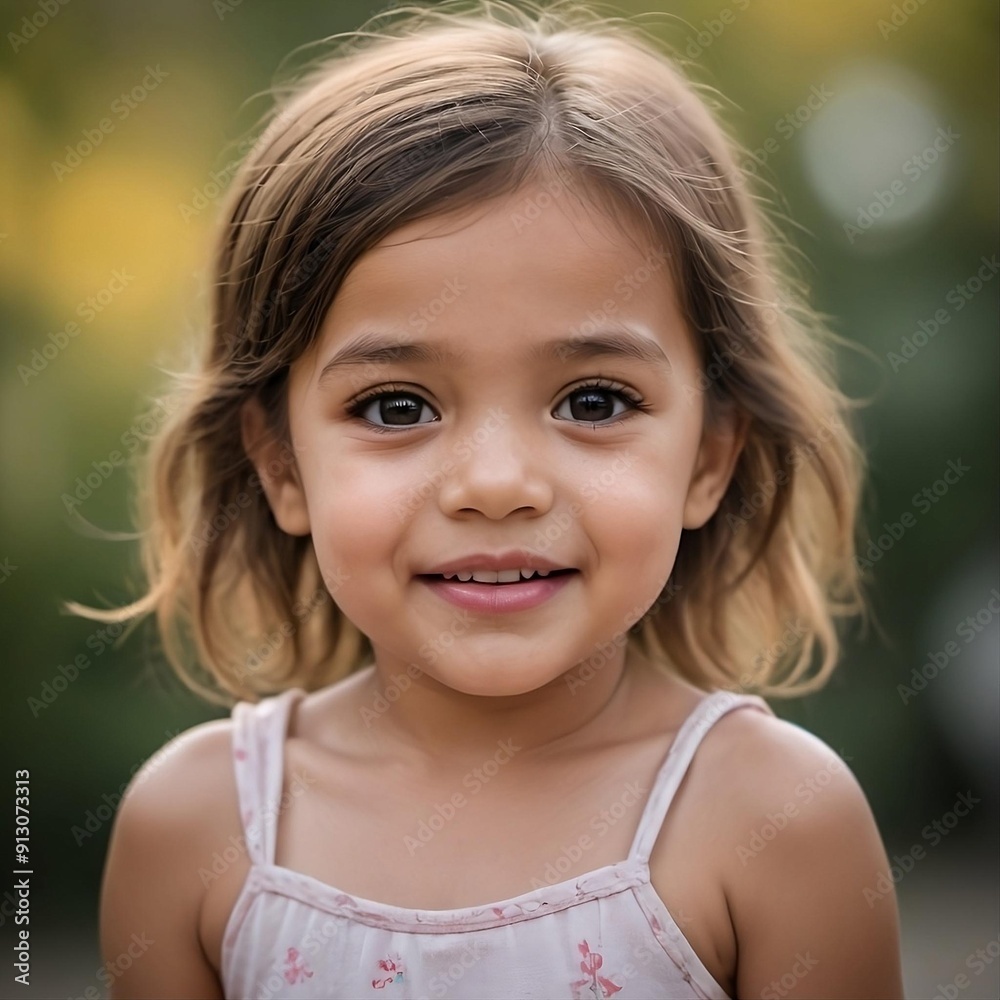 portrait of a little girl portrait of a little girl