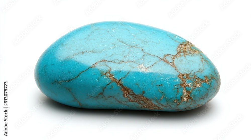 Gorgeous Side Profile of Polished Chrysocolla Stone - Natural Gemstone Beauty Home Decor Gorgeous Side Profile of Polished Chrysocolla Stone - Natural Gemstone Beauty Home Decor