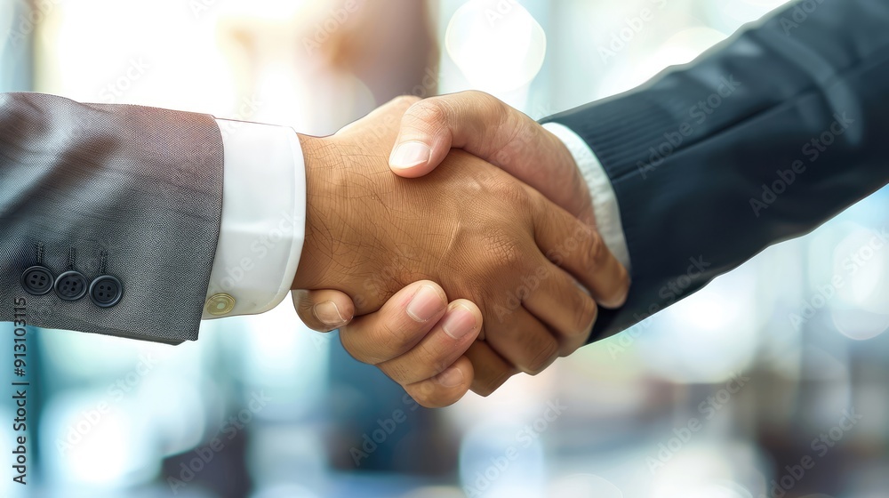 handshake between two businessmen handshake between two businessmen