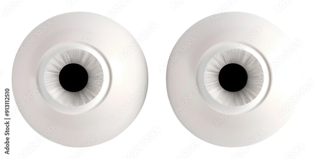 PNG Minimalist eyeballs white background PNG Minimalist eyeballs white background