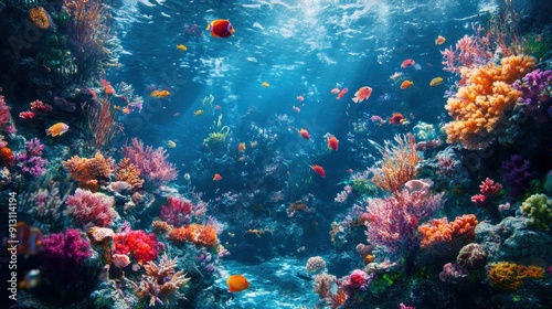 Fantasy Underwater World Wallpaper