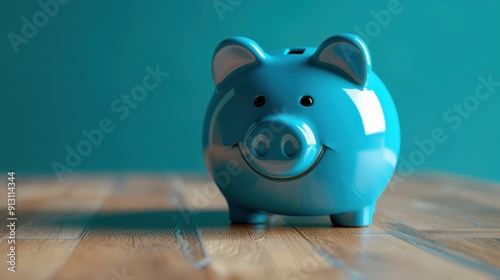 The Blue Piggy Bank