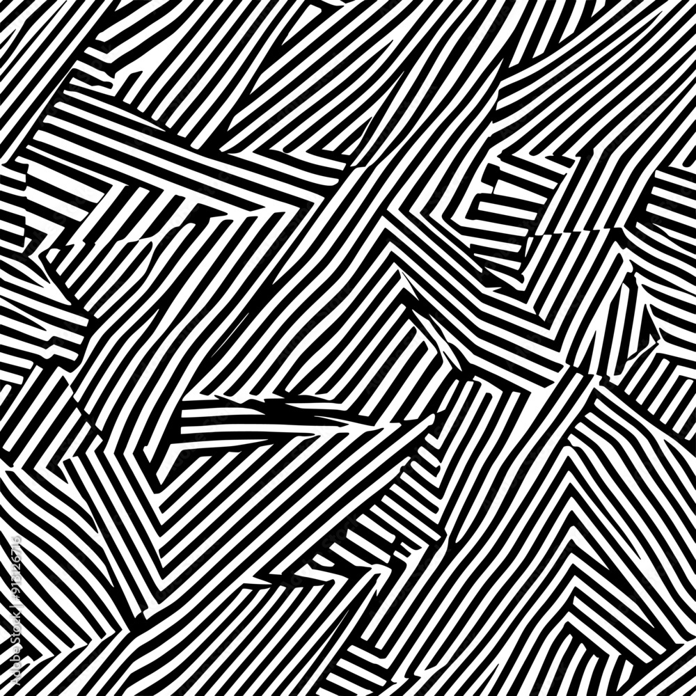 Intersecting diagonal lines creating triangular shapes, seamless pattern vector Intersecting diagonal lines creating triangular shapes, seamless pattern vector