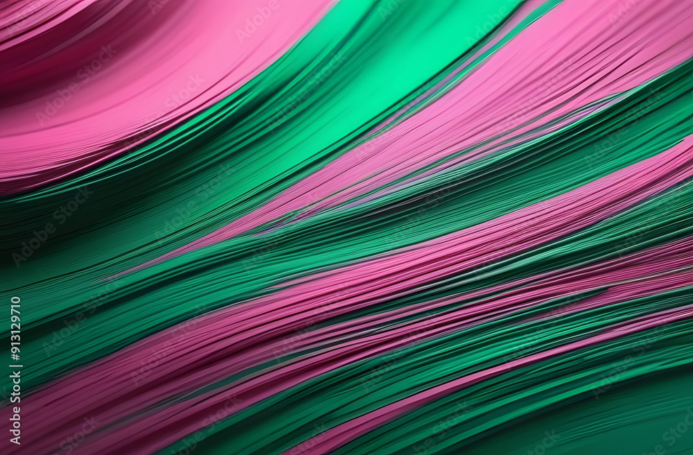 Volumetric paint strokes of green and pink color close. A background of lines drawn with thick paint. Volumetric paint strokes of green and pink color close. A background of lines drawn with thick paint.