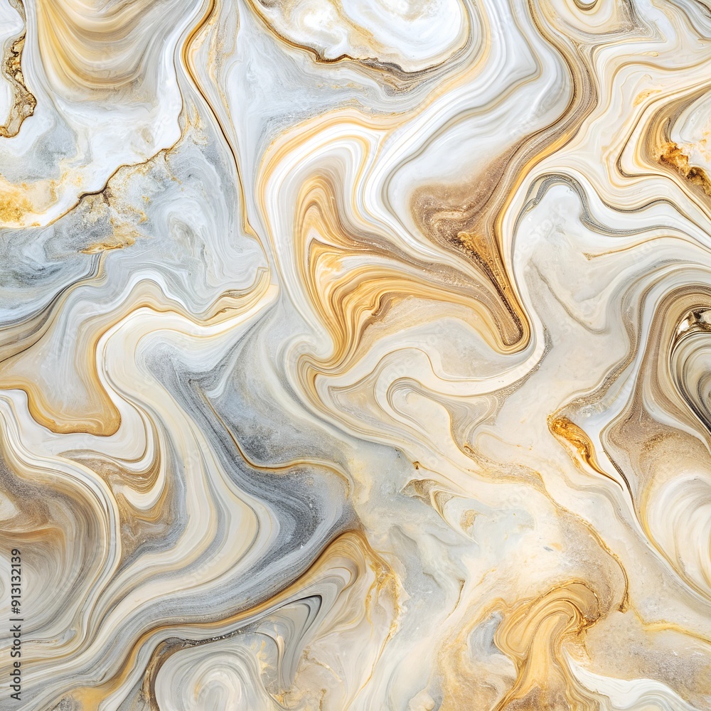 Marble Elegance: White and Gold Swirls Texture Background Marble Elegance: White and Gold Swirls Texture Background