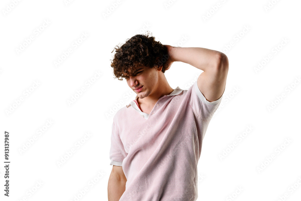 Struggling with sudden acute migraine attacks. Dealing with central neuros system tumor. Man is suffering from acute headache. Struggling with sudden acute migraine attacks. Dealing with central neuros system tumor. Man is suffering from acute headache.