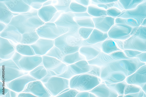 Abstract white transparent water shadow surface texture natural ripple background