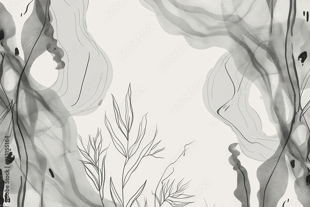 Hand Drawn Minimal Background