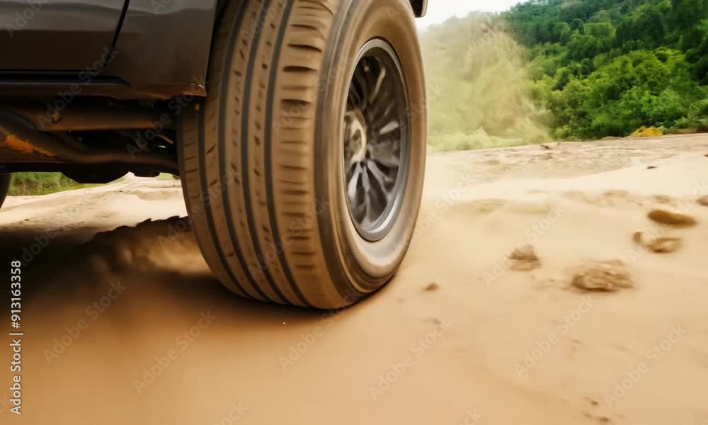 Off-Road Adventure: A Tire's Perspective Off-Road Adventure: A Tire's Perspective