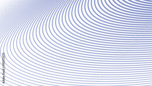 Bue wavy curve line abstract background