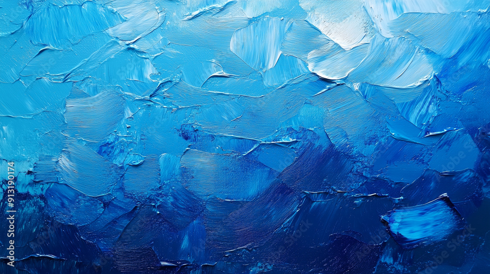 light and dark blue oil painting texture background light and dark blue oil painting texture background