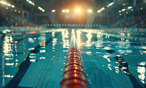 Olympic swimming pool (mov)