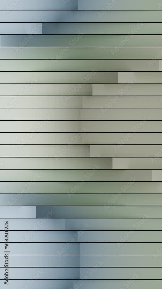 Vertical video. Abstract wave animation of rectangles. Looped animated video background. Geometric 3d background. Modern design for advertising and social networks Vertical video. Abstract wave animation of rectangles. Looped animated video background. Geometric 3d background. Modern design for advertising and social networks