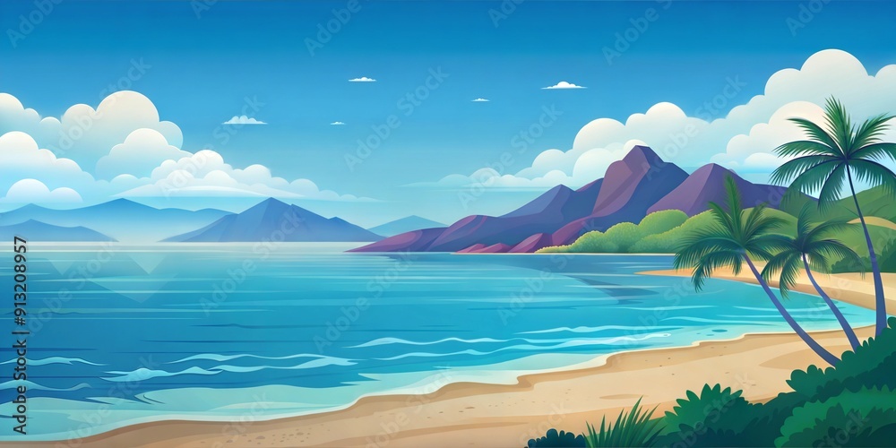 Fototapeta premium sea background