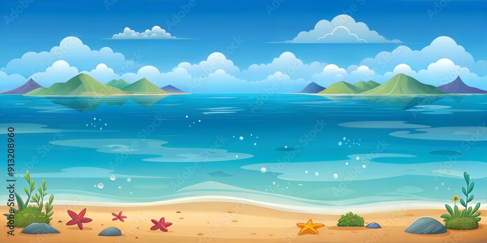 Obraz premium sea background