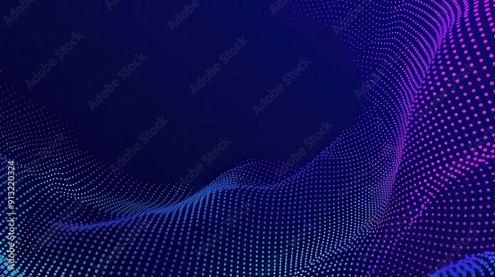 Abstract wave of dots in vibrant colors, creating a dynamic and modern digital background for tech and design projects. Abstract wave of dots in vibrant colors, creating a dynamic and modern digital background for tech and design projects.