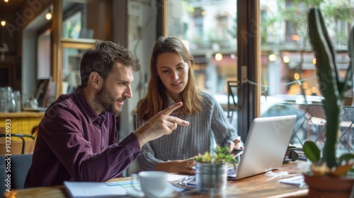 The collaborative team discussion