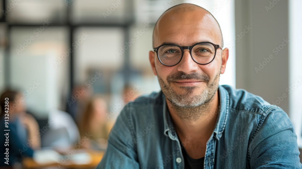Young caucasian man smiling Young caucasian man smiling