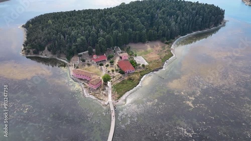 Albania Vlore Zvërnec island, St. Mary's Monastery