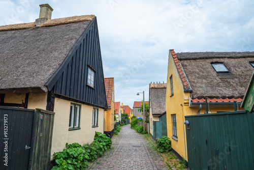 Photography Town of Dragor near Copenhagen in Denmark