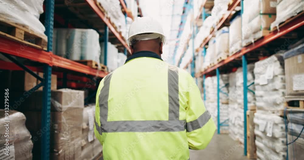 Warehouse, logistics and person with high five for support, greeting and hello with team in factory. Back, supervisor and supply chain in business for inspection, inventory and hand gesture for check Warehouse, logistics and person with high five for support, greeting and hello with team in factory. Back, supervisor and supply chain in business for inspection, inventory and hand gesture for check