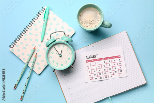 Composition with calendar, ...