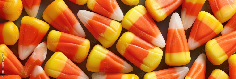 Vibrant candy corn for Halloween Vibrant candy corn for Halloween