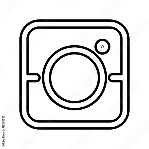 Camera lens icon