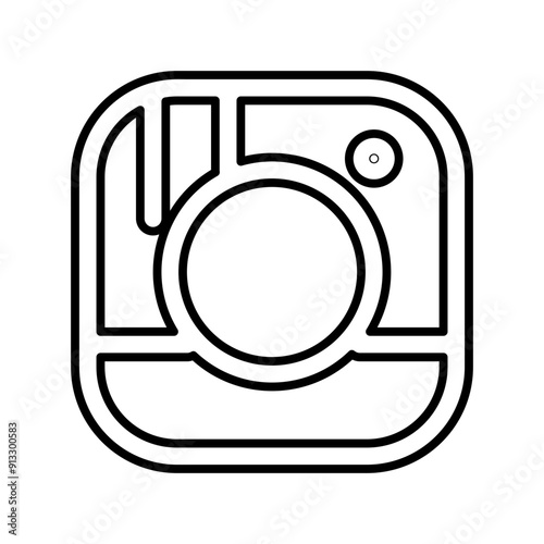 Camera lens icon