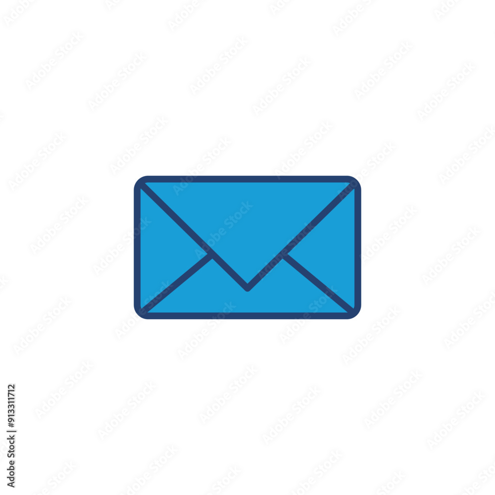 Mail icon vector. email icon vector. E-mail icon. Envelope illustration Mail icon vector. email icon vector. E-mail icon. Envelope illustration