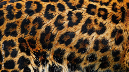 Leopard print pattern in natural colors