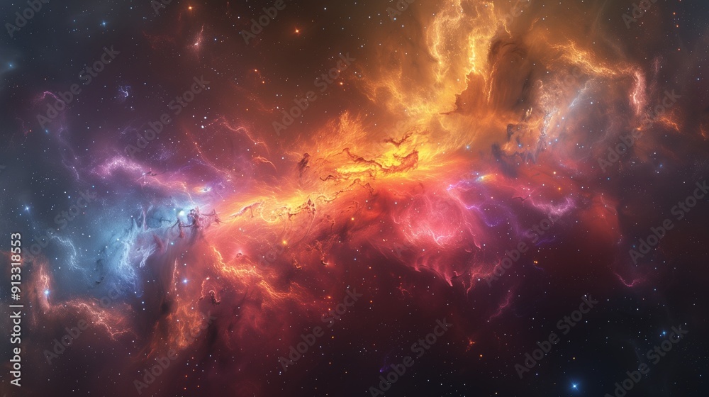 Colorful space galaxy cloud nebula. Colorful space galaxy cloud nebula.