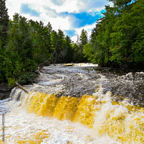 Tahquamenon Falls on a Beautiful Day photo